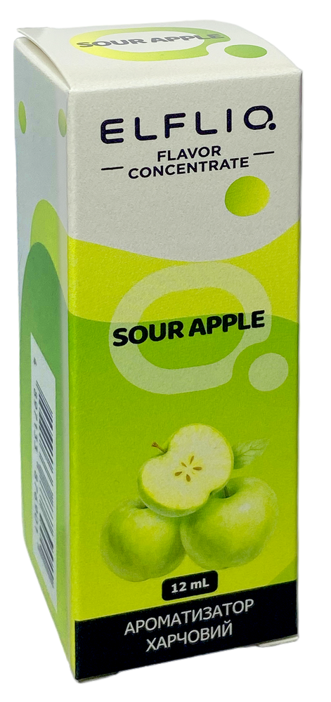 Ароматизатор ELFLIQ Sour Apple 12 мл