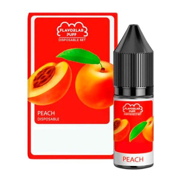 Ароматизатор Flavorlab Disposable Puff Peach 10 мл (5.0%)