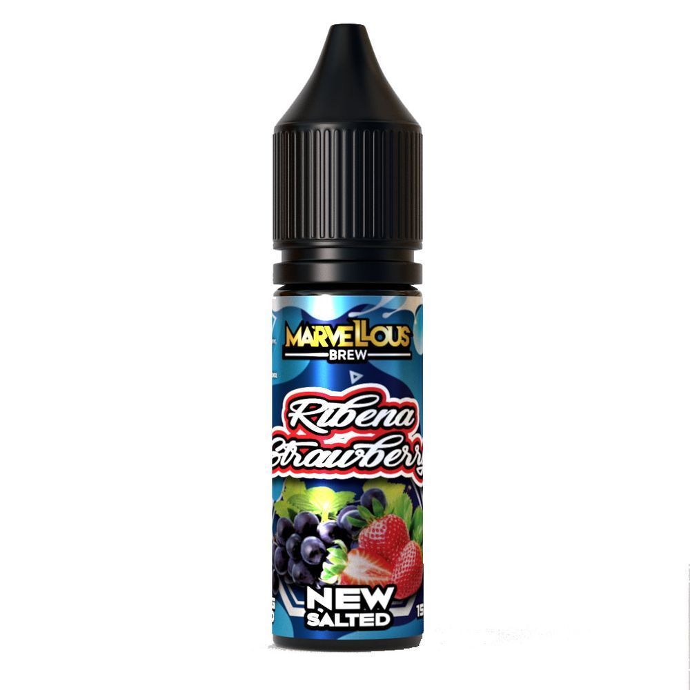 Ароматизатор Marvellous Brew Salt 15 мл (5%) Ribena Strawberry