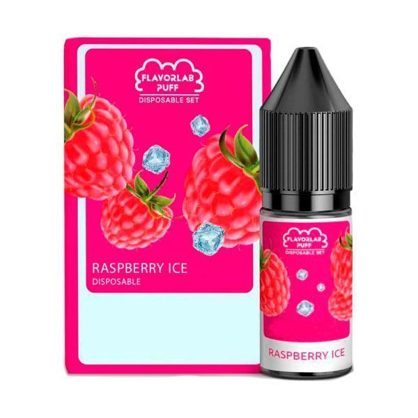 Ароматизатор Flavorlab Disposable Puff Raspberry Ice 10 мл (5.0%)