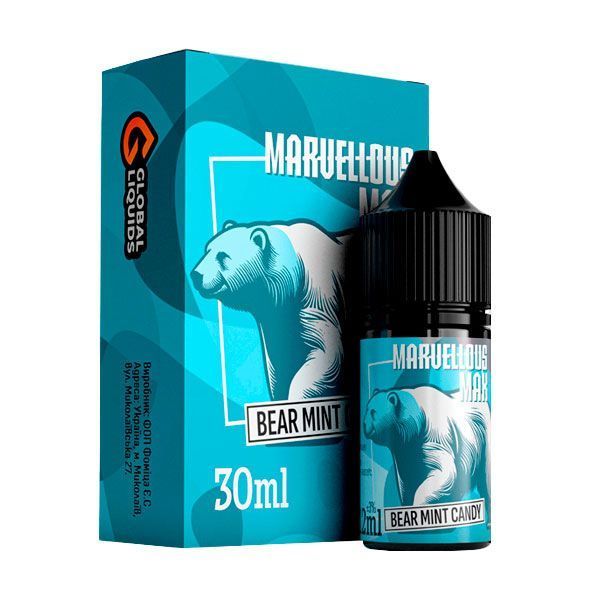 Ароматизатор Marvellous Max: Bear Mint Candy 30 мл (5.0%)