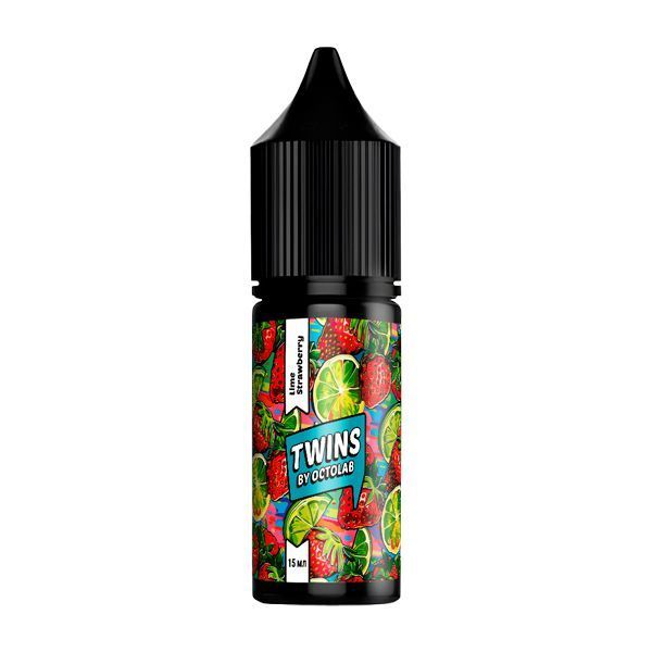 Ароматизатор Octobar Twins - Lime Strawberry 15 мл