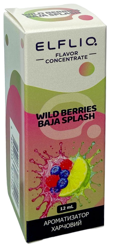 Ароматизатор ELFLIQ Wild Berries Baja Splash 12 мл