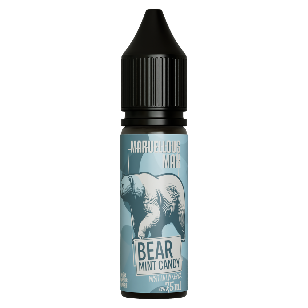 Ароматизатор Marvellous Max: Bear Mint Candy 15 мл (5.0%)
