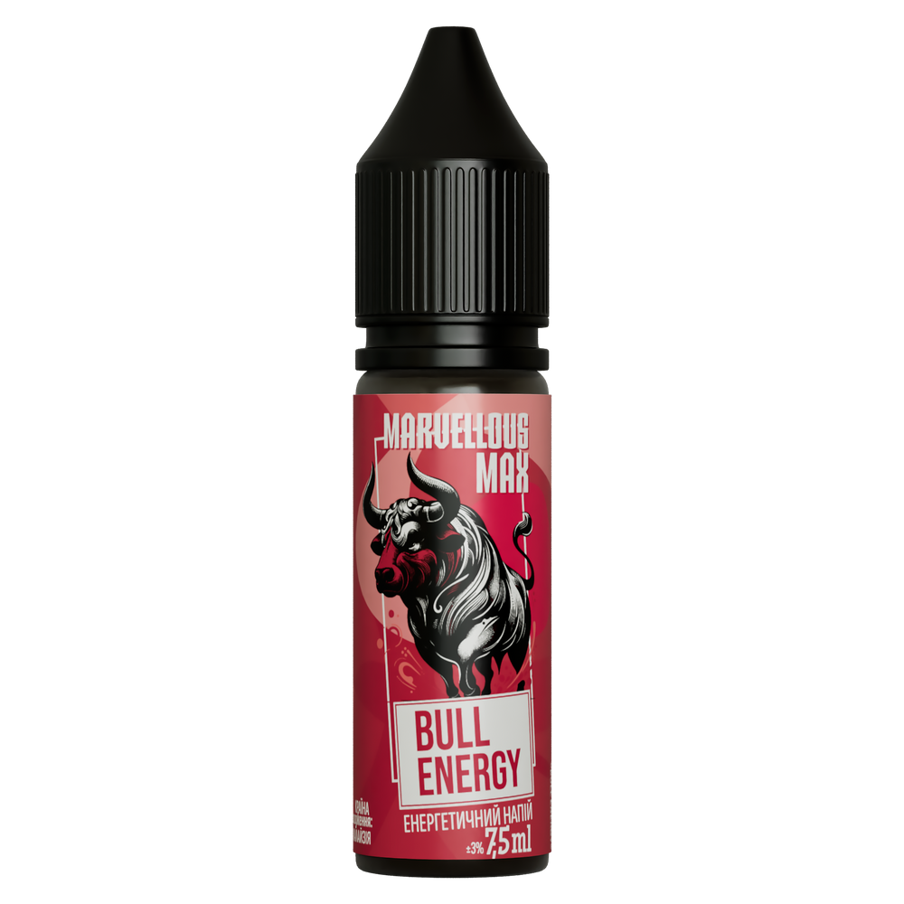 Ароматизатор Marvellous Max: Bull Energy 15 мл (5.0%)