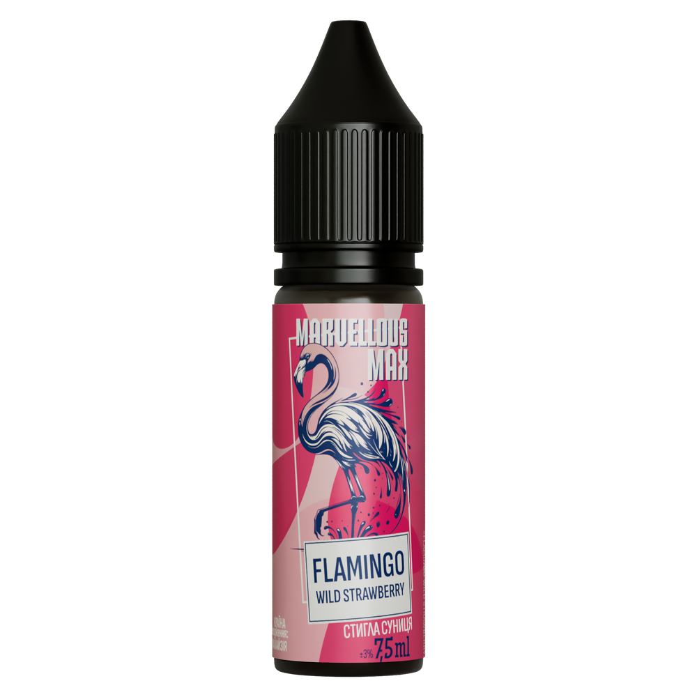 Ароматизатор Marvellous Max: Flamingo Wild Strawberry 15 мл