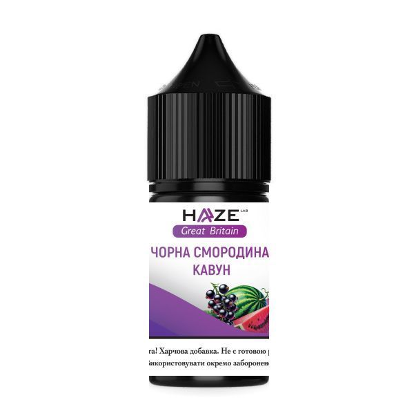 Ароматизатор Haze Great Britain Чорна Смородина Кавун 30 мл