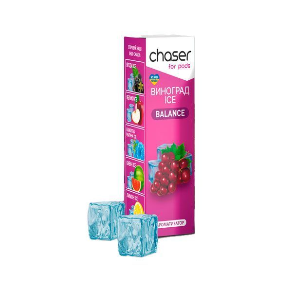 Ароматизатор Chaser For Pods Ultra: Grape Ice 10 мл (5.0%)