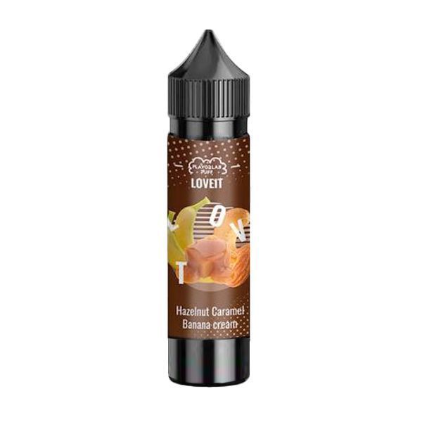 Ароматизатор Love It Hzelnut Caramel Banana Cream 60 мл 3 мг