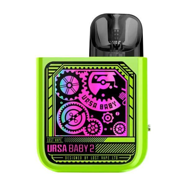Lost Vape Ursa Baby 2 - Pop Green &times; Time Gear