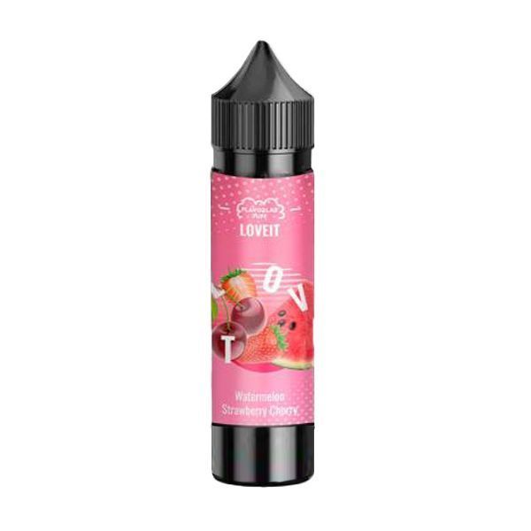 Ароматизатор Love It Watermelon Strawberry Cherry 60 мл 3 мг