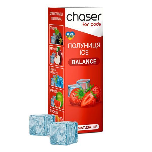 Ароматизатор Chaser For Pods Ultra Strawberry Ice 30 мл (5.0%)