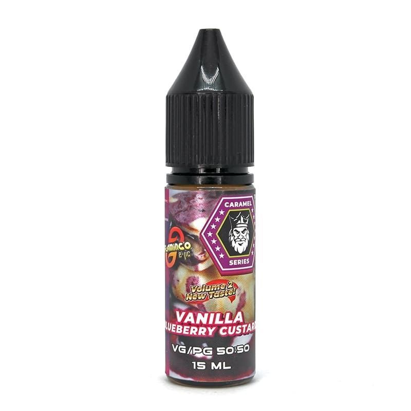 Ароматизатор Flamingo Salt 15 мл (5%) Vanilla Blueberry Custard