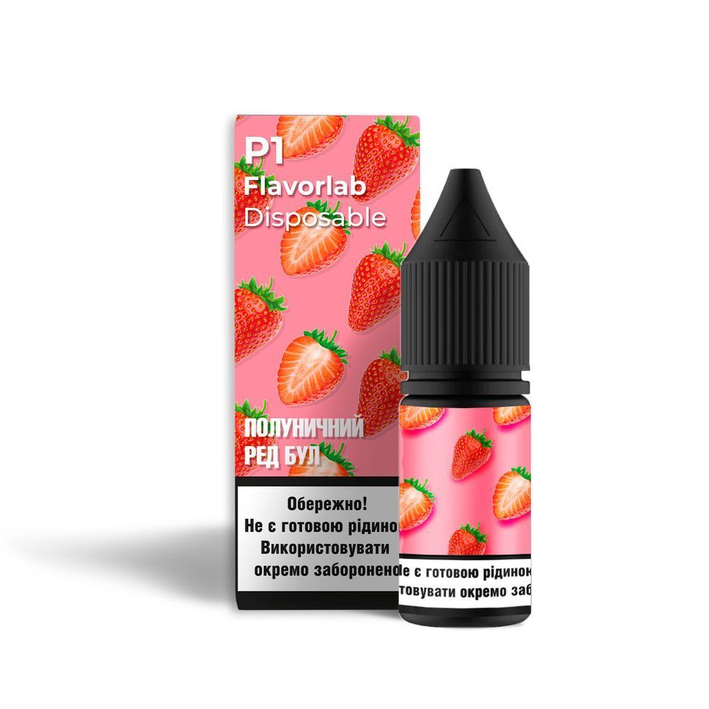 Ароматизатор Flavorlab P1 Strawberry RedBull 10 мл (5%)