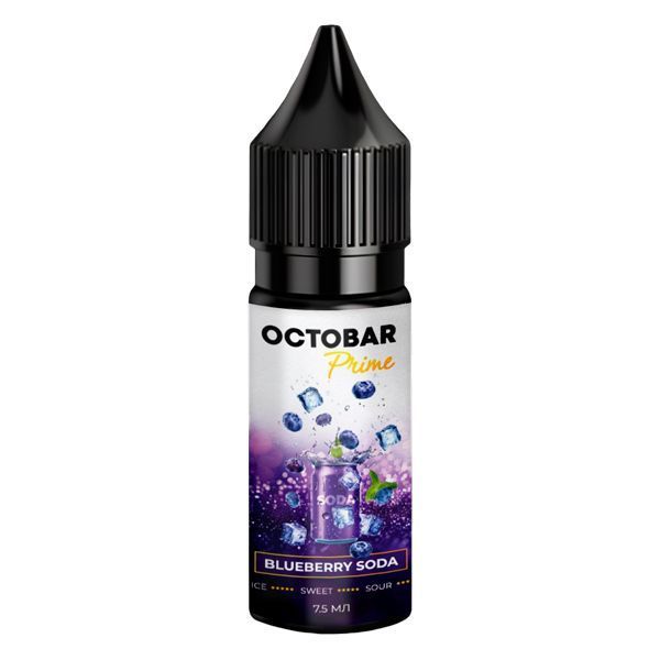 Ароматизатор Octobar Prime: Blueberry Soda 15 мл