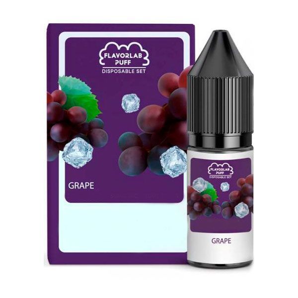 Ароматизатор Flavorlab Disposable Puff Grape 10 мл (5.0%)
