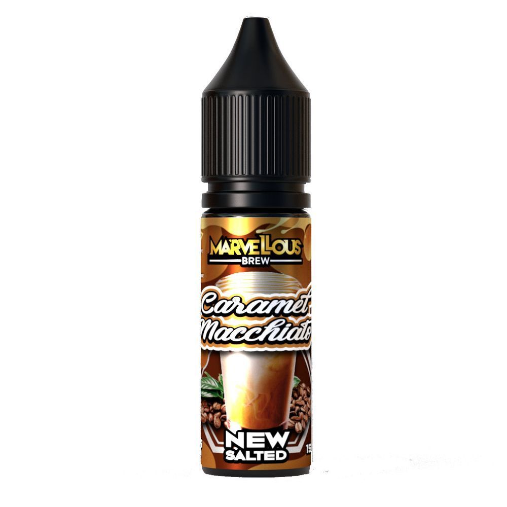 Ароматизатор Marvellous Brew Salt 15 мл (5%) Caramel Macchiato