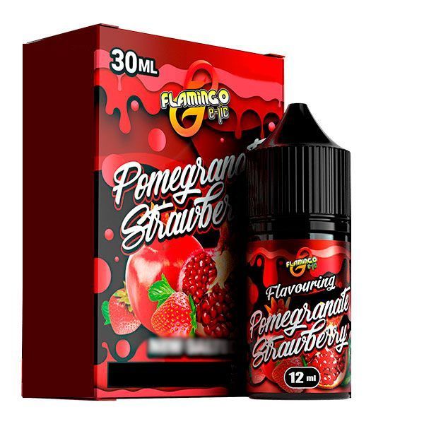Ароматизатор Flamingo: Pomegranate Strawberry 30 мл (5.0%)