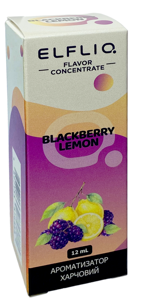 Ароматизатор ELFLIQ Blackberry Lemon 12 мл