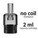 Картридж для Voopoo ITO (Doric) Black 2 мл Empty, БЕЗ ВИПАРОВУВАЧА