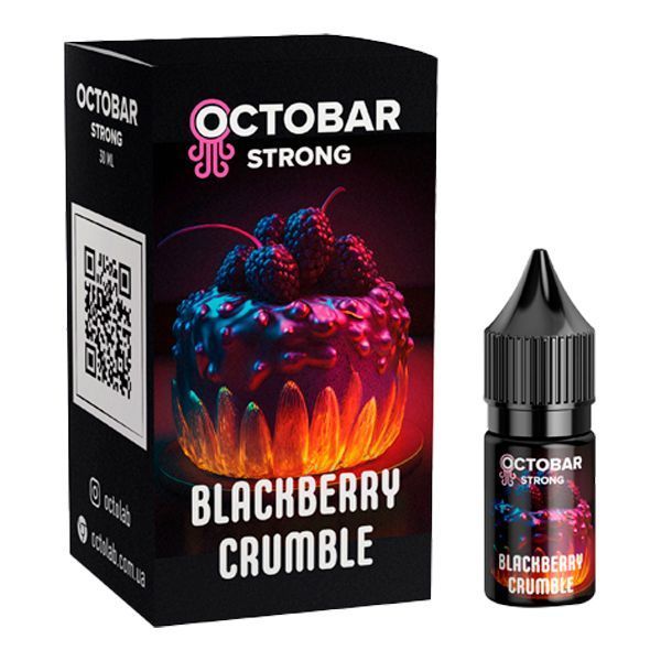 Ароматизатор Octobar Strong: Blackberry Crumble 10 мл (5.0%)