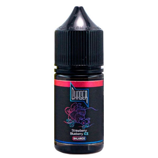 Ароматизатор Chaser Black Ultra: Strawberry Blueberry Ice 30 мл (5.0%)
