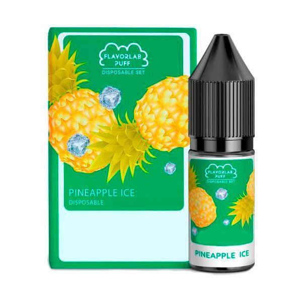 Ароматизатор Flavorlab Disposable Puff Pineapple Ice 10 мл (5.0%)